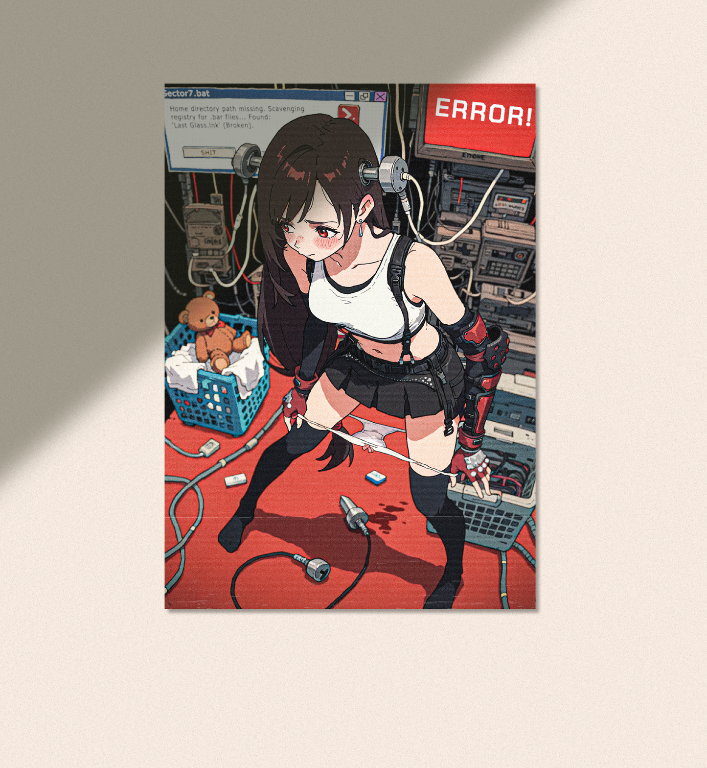 WRONG PLUG - Print - 11 x 17 Inches