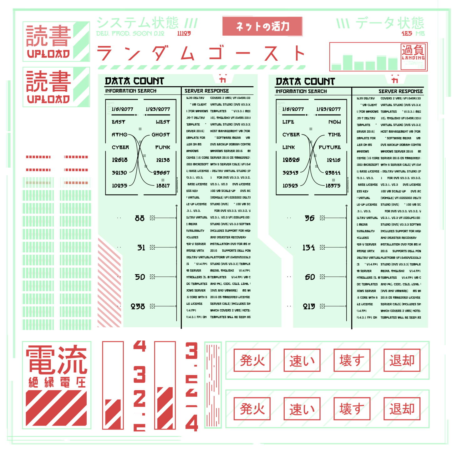 DATA DRIFTERS 03 - Custom Ink Printing