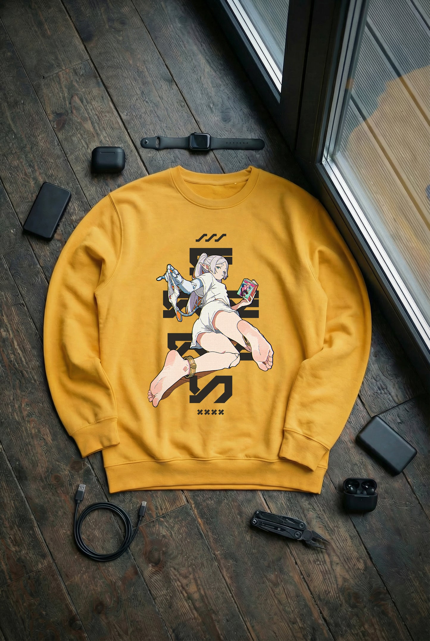 XENOTRIP - Unit: FR13R3N Limited Ed. Crewneck (XX of 20) - Custom Ink Printing