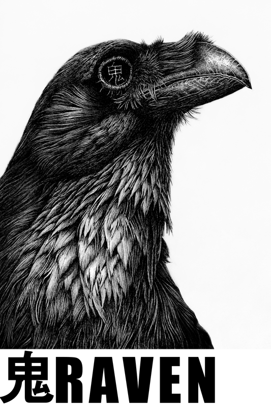 GHOST RAVEN - Custom Ink Printing