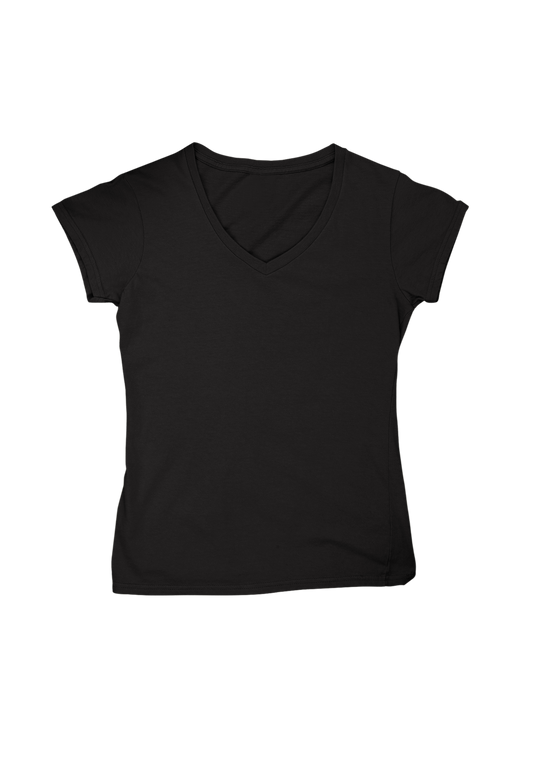 Custom Women’s V-Neck - Custom Ink Printing