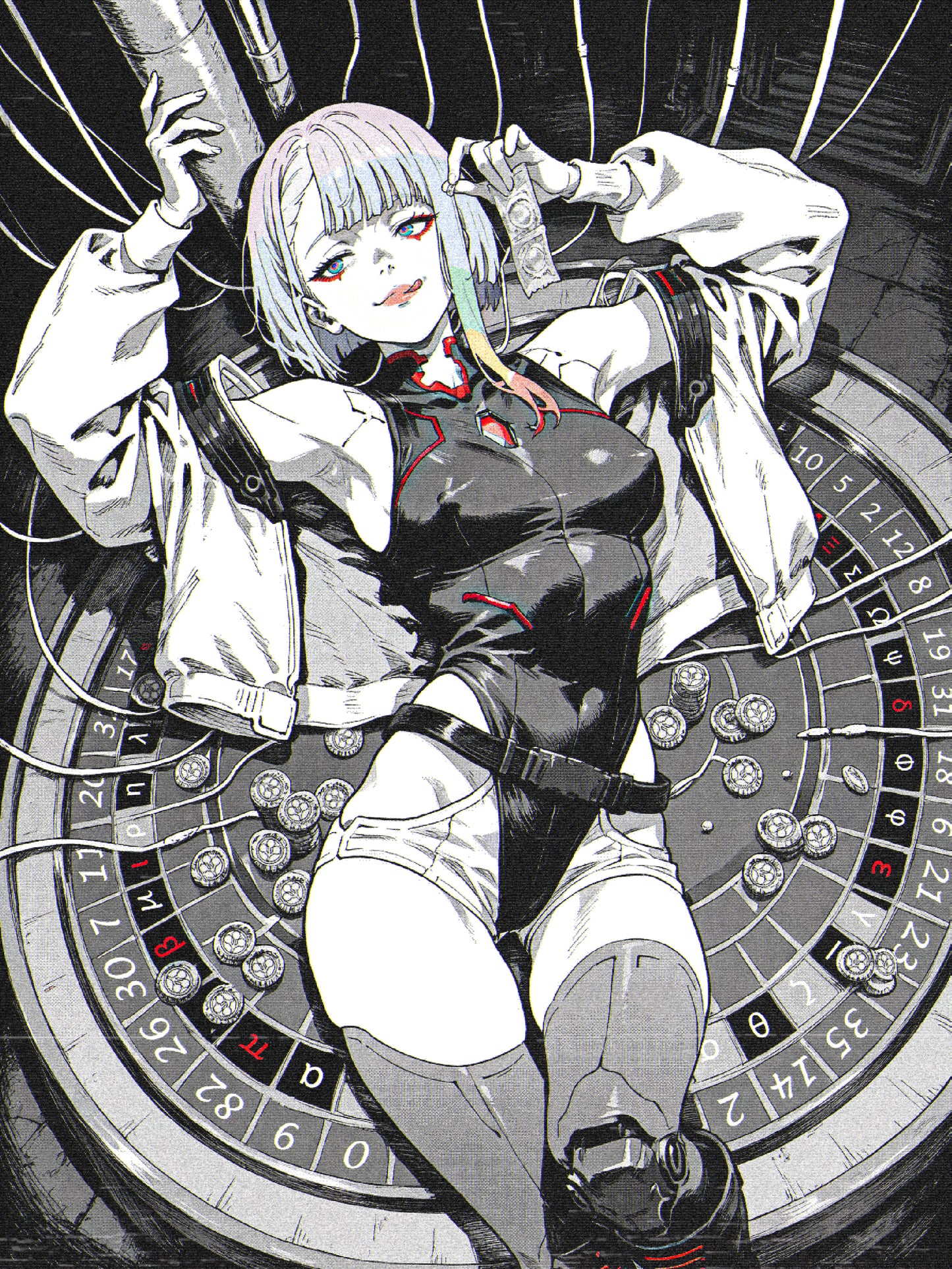 RIGGED GAME - Print - 17 x 25 Inches