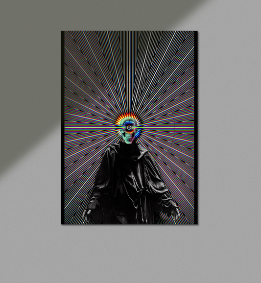 SPECTRUM OF THE BEING AT THE END OF TIME - Print - 11 x 17 Inches - Custom Ink Printing