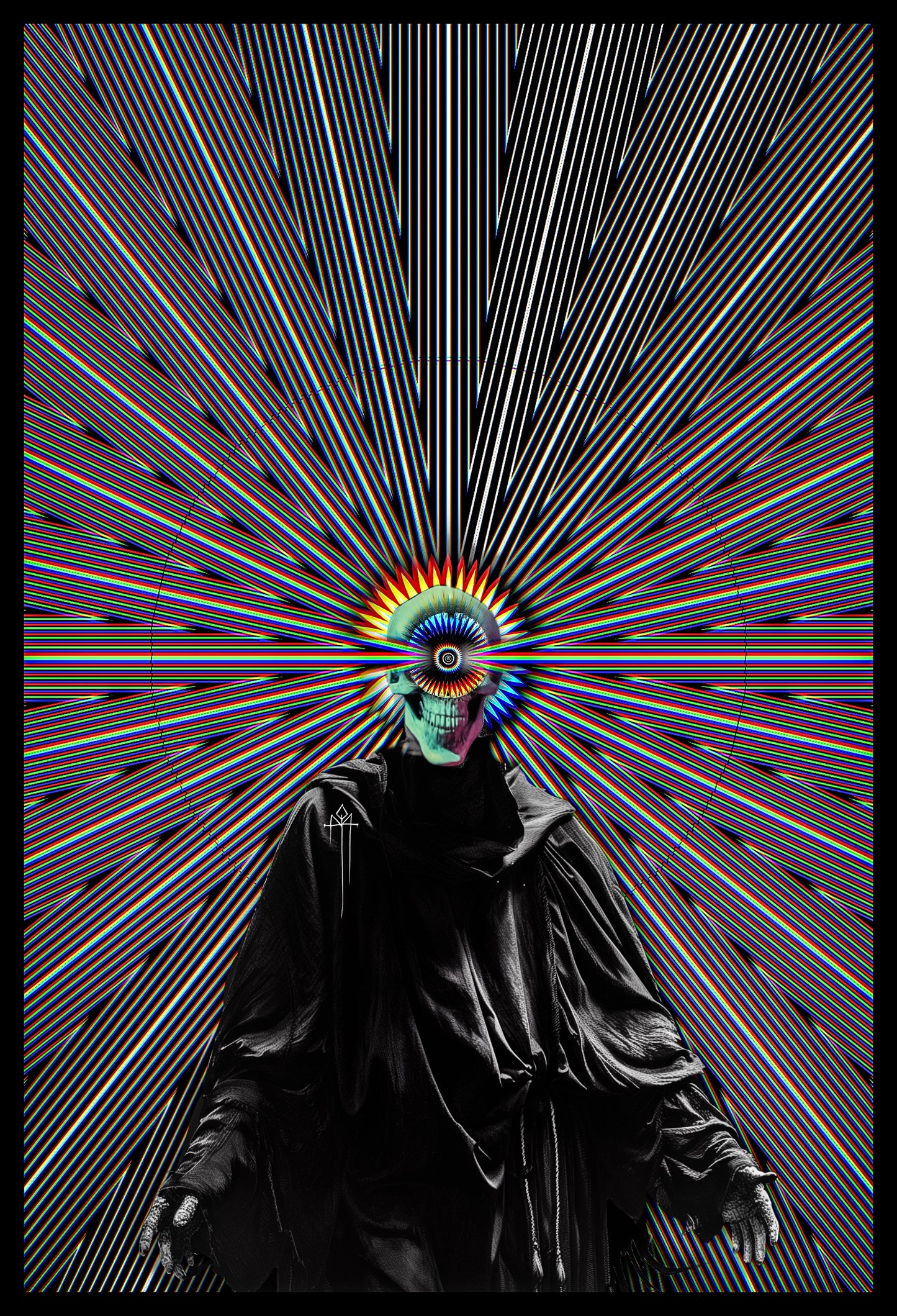 SPECTRUM OF THE BEING AT THE END OF TIME - Print - 11 x 17 Inches