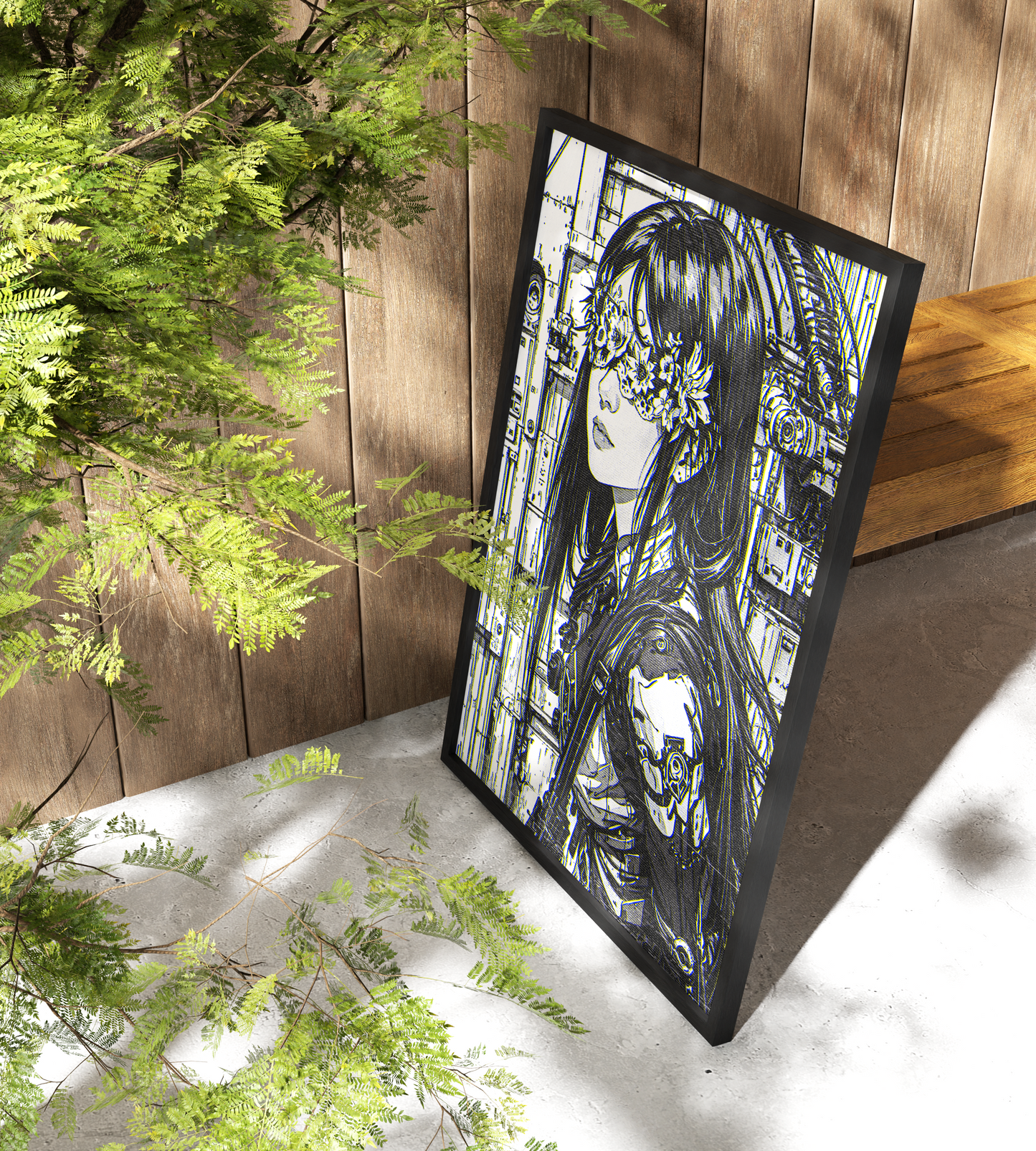 RECYCLED FAITH - Print - 17 x 25 Inches - Custom Ink Printing