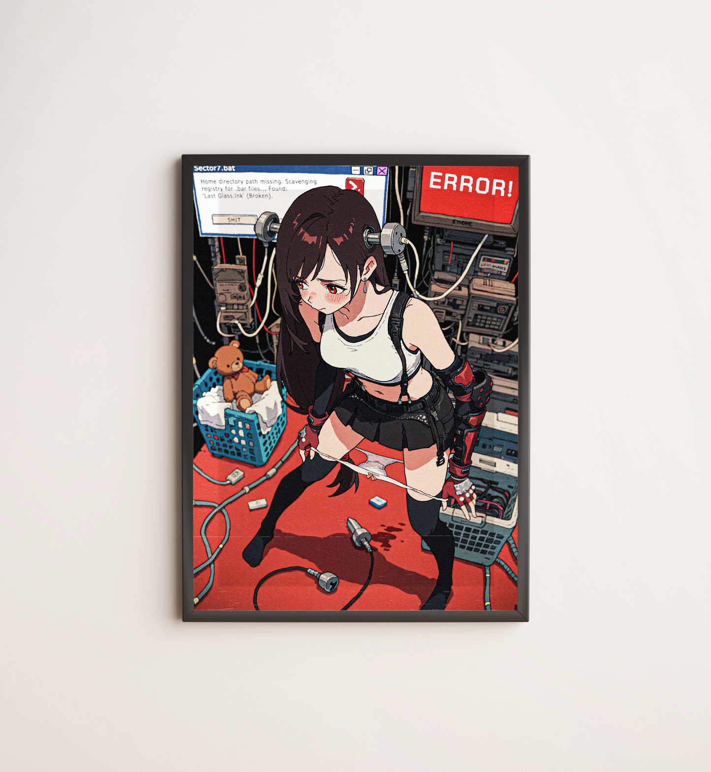 WRONG PLUG - Print - 11 x 17 Inches