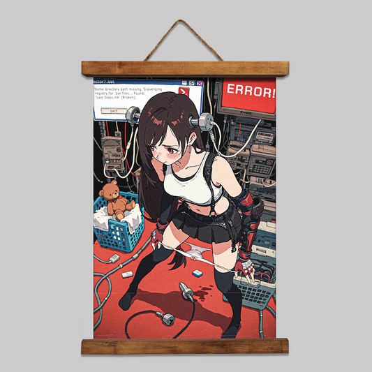 WRONG PLUG  -  Print - 17 x 25 Inches