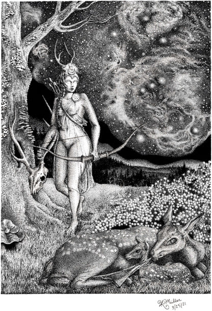 ARTEMIS - Print - 11 x 17 Inches