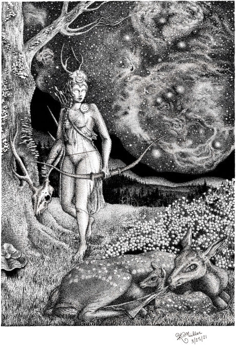 ARTEMIS - Print - 17 x 25 Inches