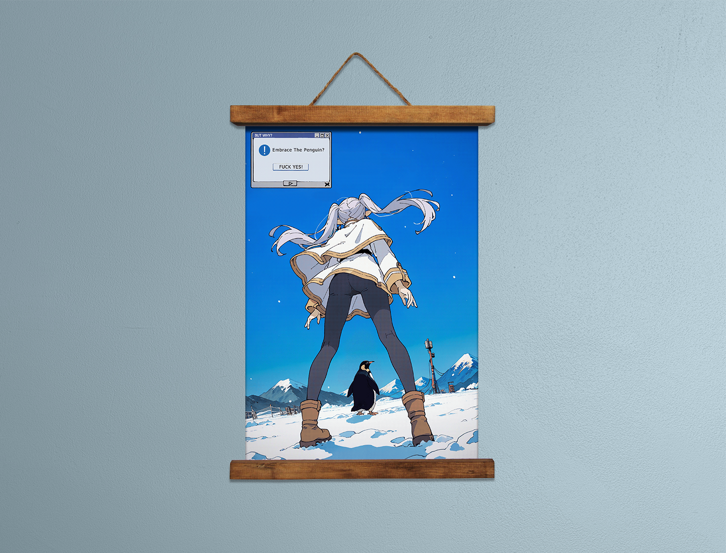 BUT WHY? - Print - 11 x 17 Inches - Custom Ink Printing