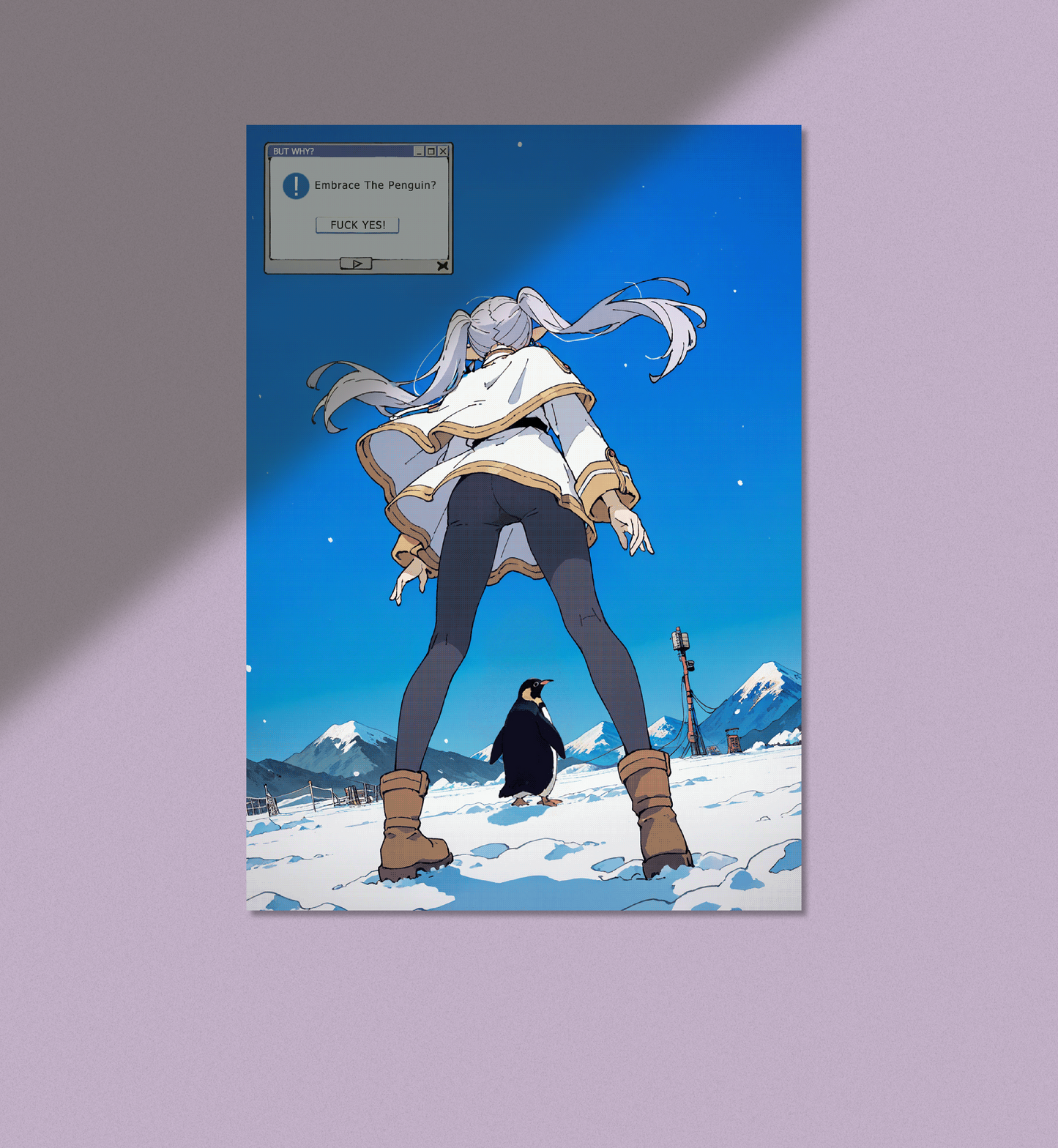 BUT WHY? - Print - 11 x 17 Inches - Custom Ink Printing