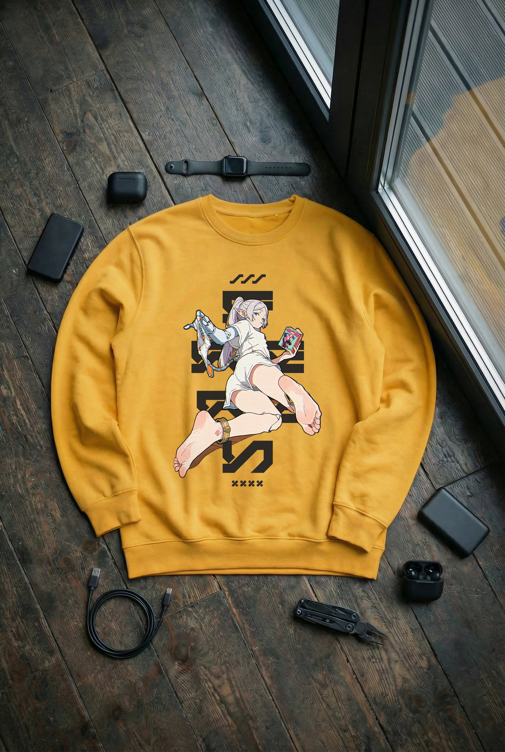 XENOTRIP - Unit: FR13R3N Limited Ed. Crewneck (XX of 20) - Custom Ink Printing
