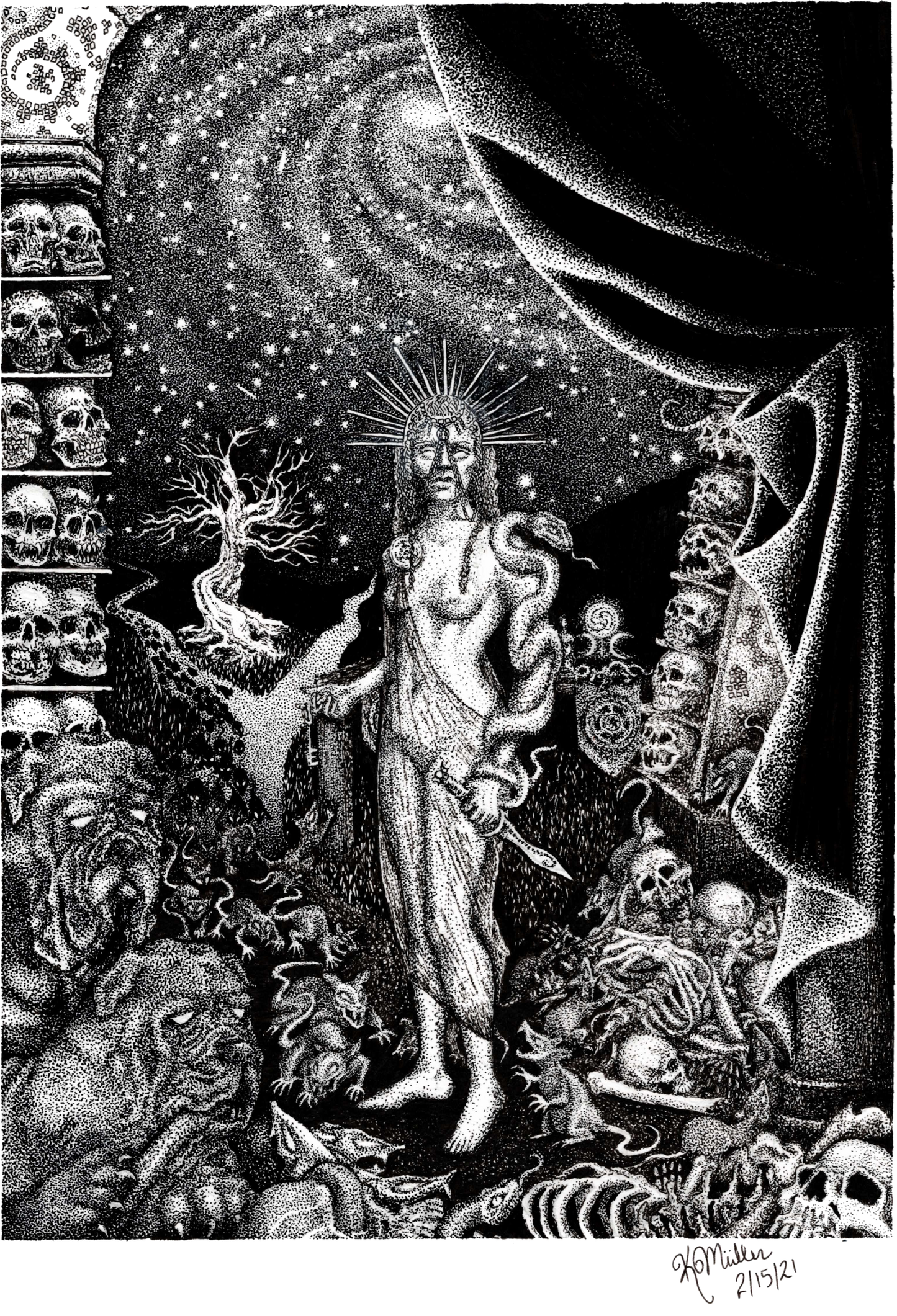 HECATE - Print - 11 x 17 Inches