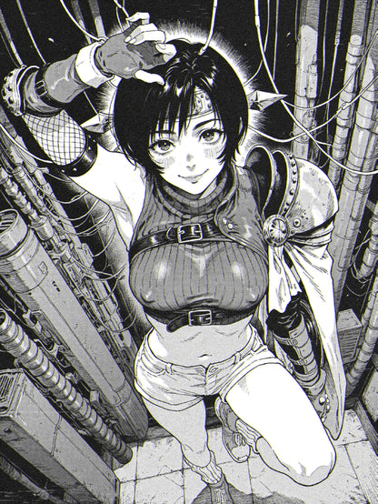 MATERIA HUNTER - Print - 17 x 25 Inches