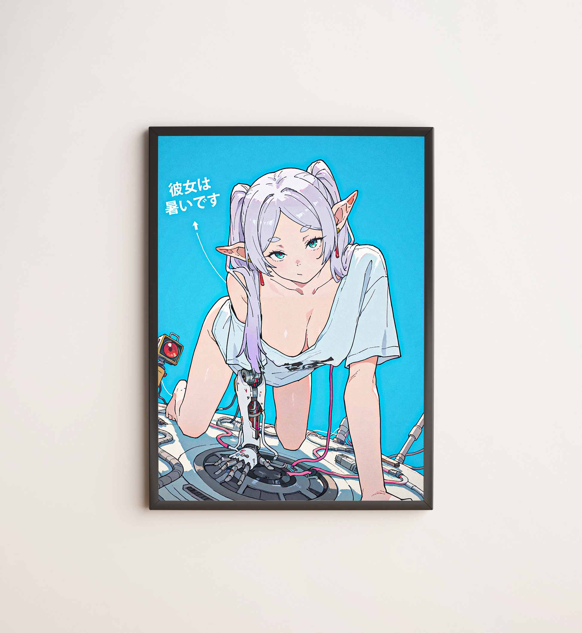 NUERAL SPELLCASTER - Print - 11 x 17 Inches - Custom Ink Printing