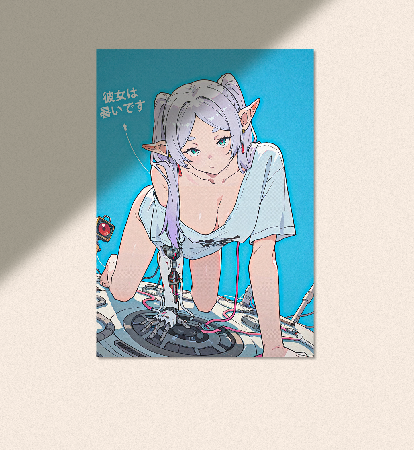 NUERAL SPELLCASTER -  Print - 17 x 25 Inches - Custom Ink Printing