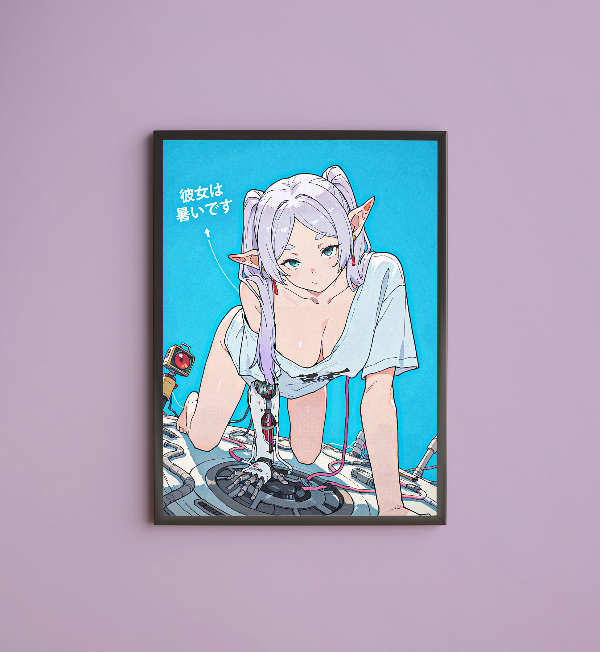 NEURAL SPELLCASTER - Print - 11 x 17 Inches - Custom Ink Printing