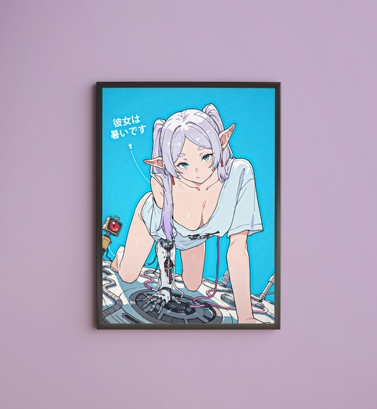 NEURAL SPELLCASTER - Print - 11 x 17 Inches - Custom Ink Printing