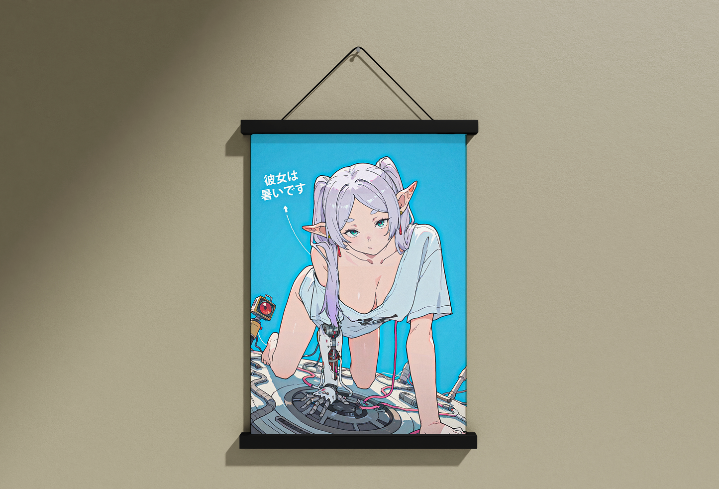 NEURAL SPELLCASTER -  Print - 17 x 25 Inches - Custom Ink Printing