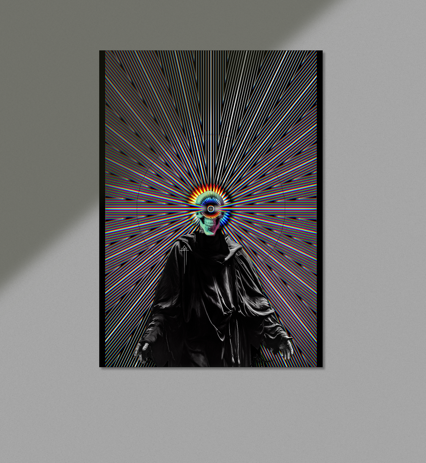 SPECTRUM OF THE BEING AT THE END OF TIME - Print - 11 x 17 Inches