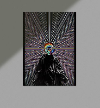 SPECTRUM OF THE BEING AT THE END OF TIME - Print - 17 x 25 Inches