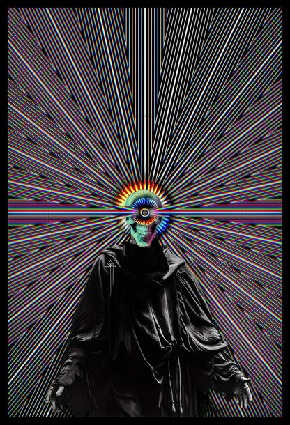 SPECTRUM OF THE BEING AT THE END OF TIME - Print - 11 x 17 Inches