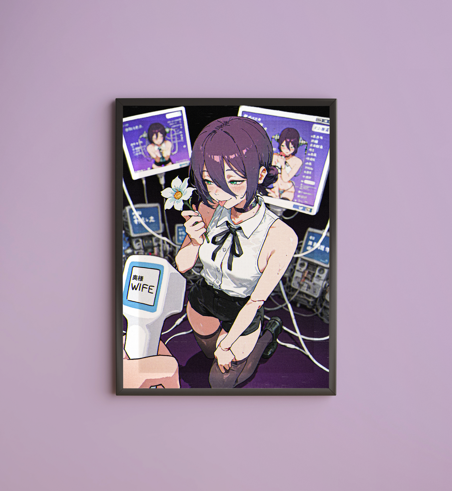 WAIFU: VERIFIED - Print - 11 x 17 Inches - Custom Ink Printing