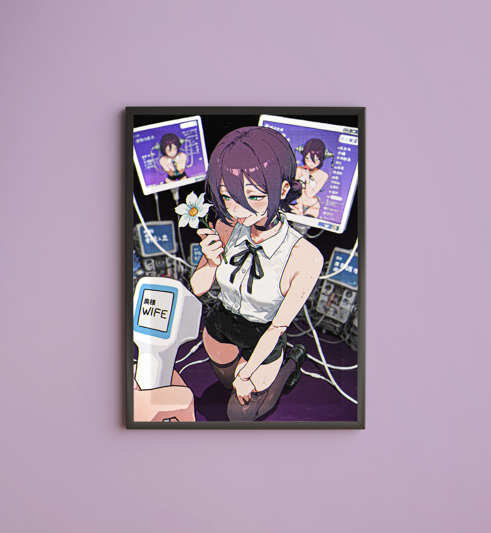 WAIFU: VERIFIED - Print - 11 x 17 Inches - Custom Ink Printing