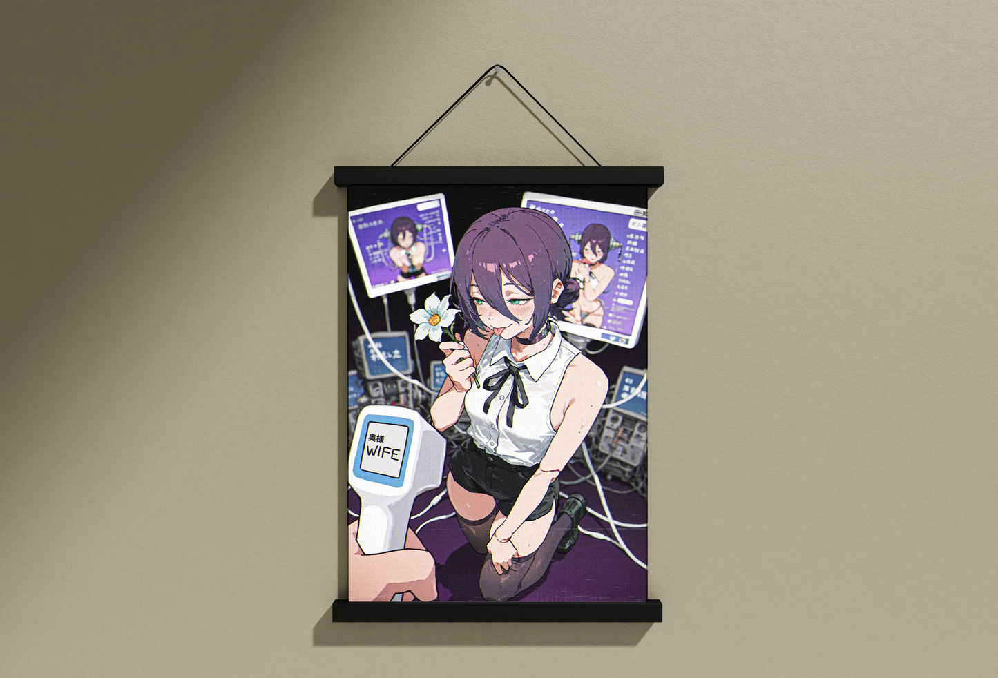 WAIFU: VERIFIED - Print - 11 x 17 Inches - Custom Ink Printing