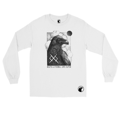 DEATH AND ETERNAL LOVE RAVEN  Long Sleeve