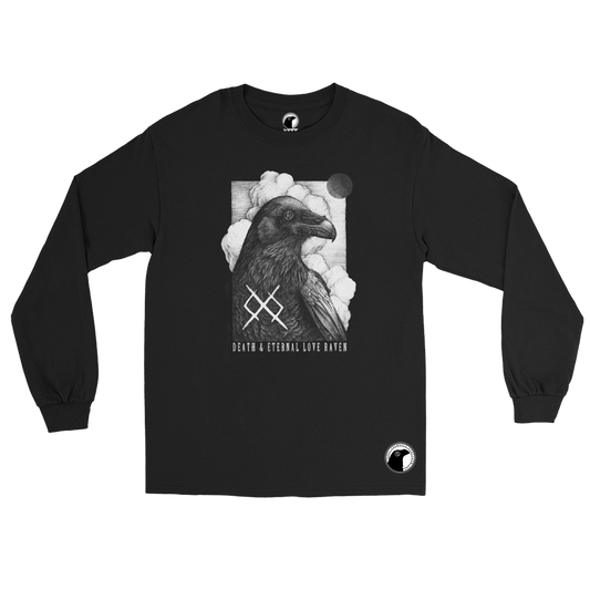 DEATH AND ETERNAL LOVE RAVEN  Long Sleeve