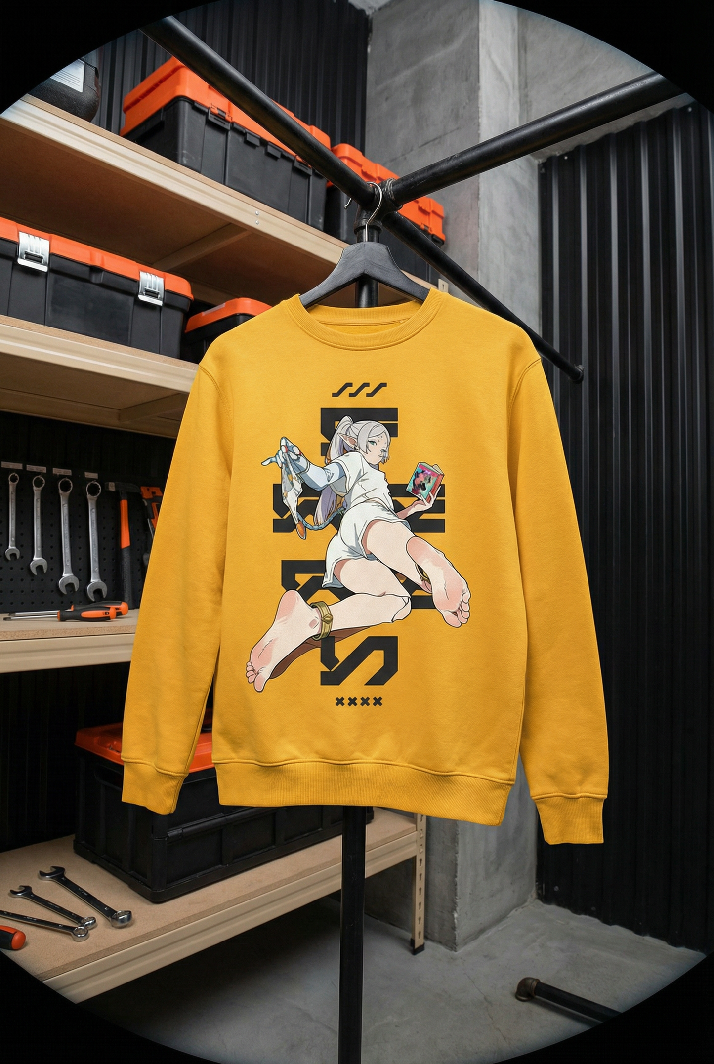 XENOTRIP - Unit: FR13R3N Limited Ed. Crewneck (XX of 20) - Custom Ink Printing