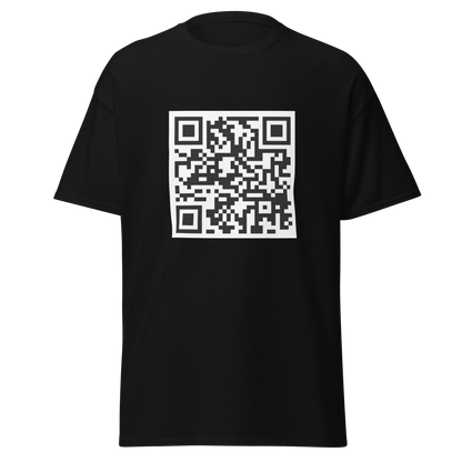 Custom QR Message / Link T-Shirt