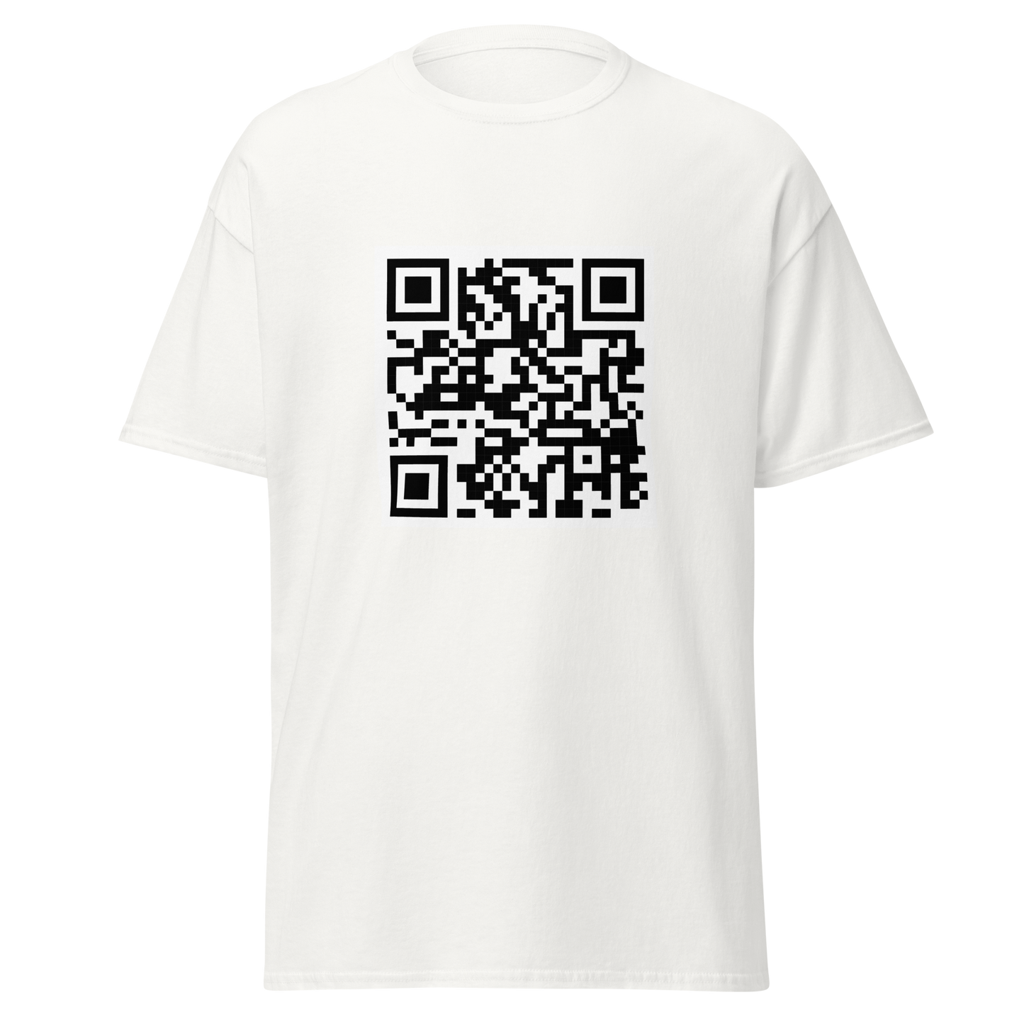 Custom QR Message / Link T-Shirt