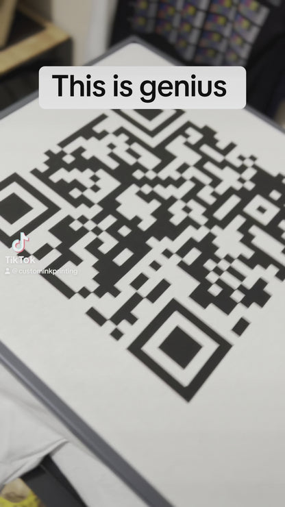 Custom QR Message / Link T-Shirt